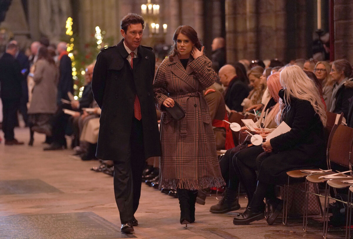 Princezná Eugenie a jej manžel Jack Brooksbank 