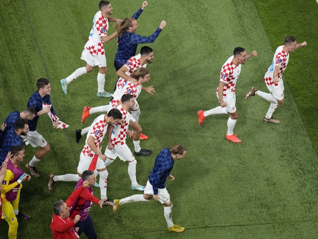 WCup Croatia Morocco Soccer