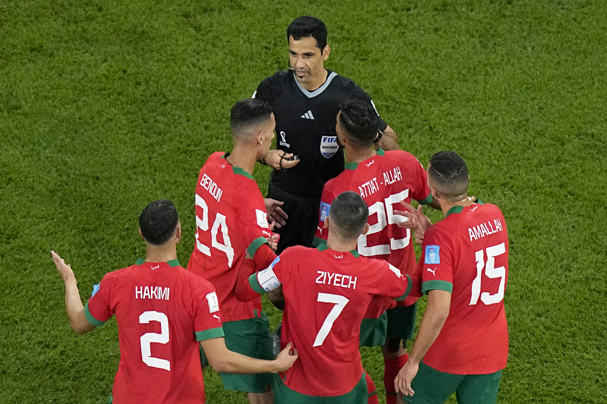 WCup Croatia Morocco Soccer
