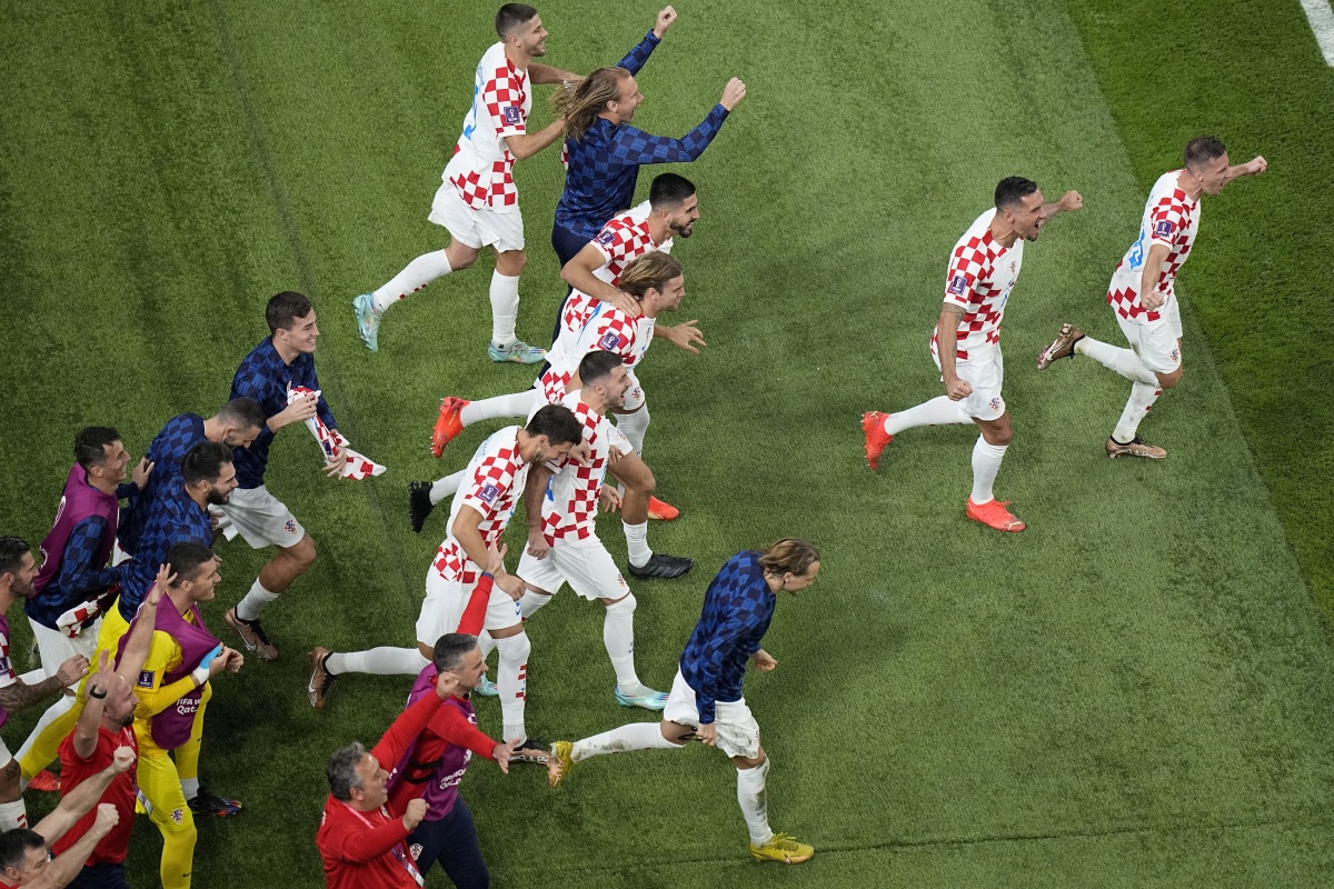 WCup Croatia Morocco Soccer