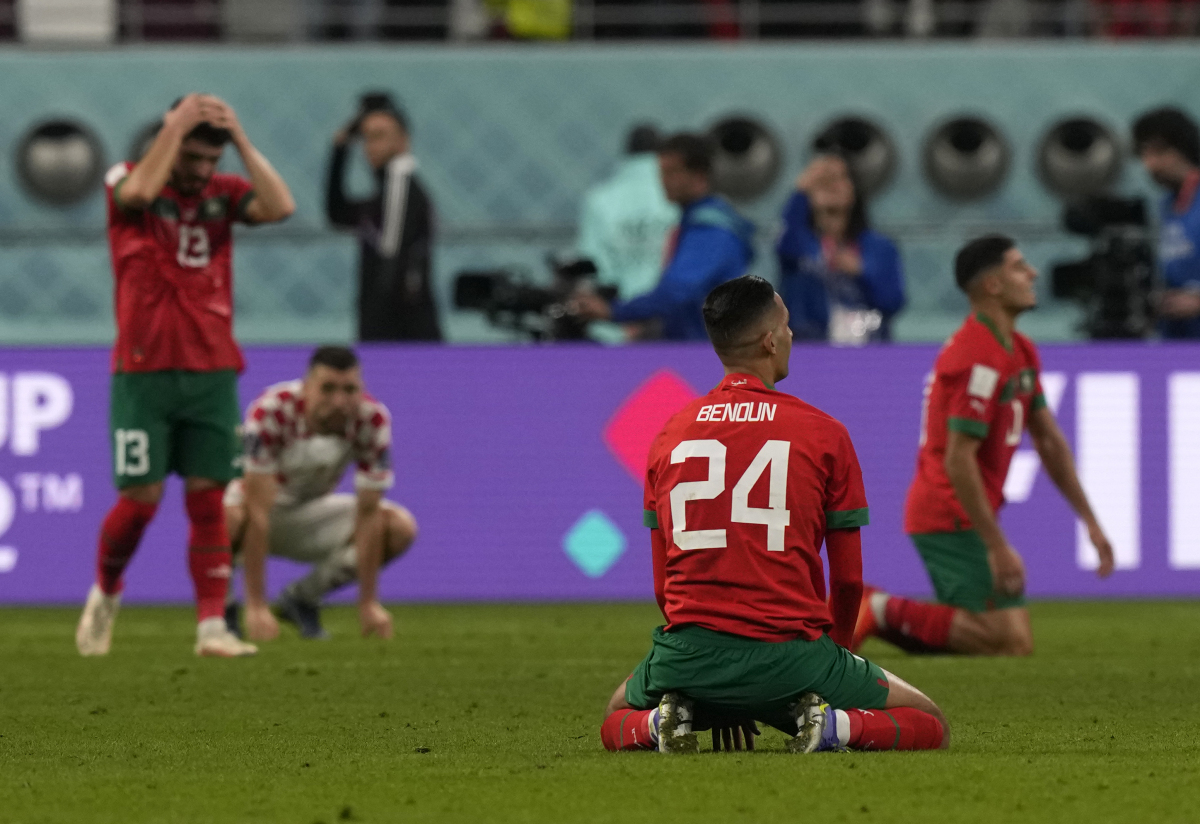WCup Croatia Morocco Soccer