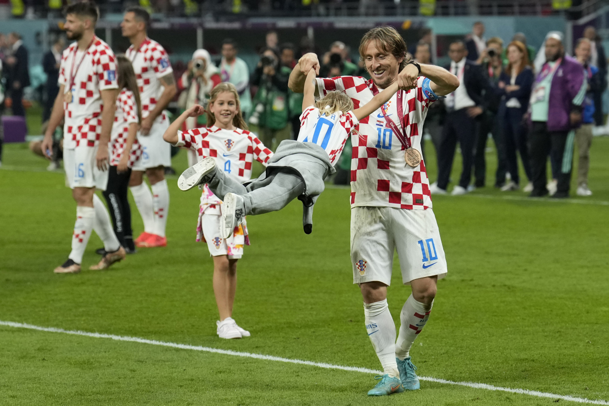 WCup Croatia Morocco Soccer