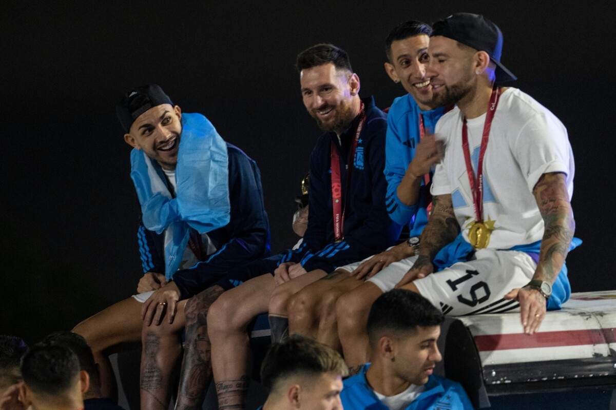 Messi futbal oslavy Argentína