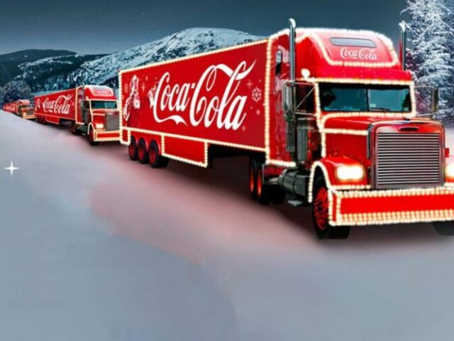 Coca-Cola  - vianočný kamión