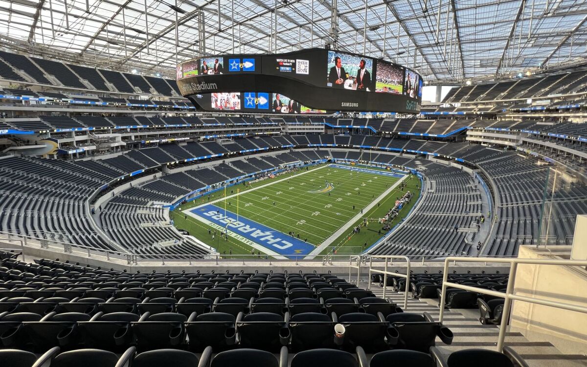 13 So Fi Stadium Los Angeles Twitter