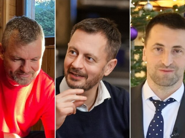Eduard Heger, Peter Pellegrini, Marián Viskupič