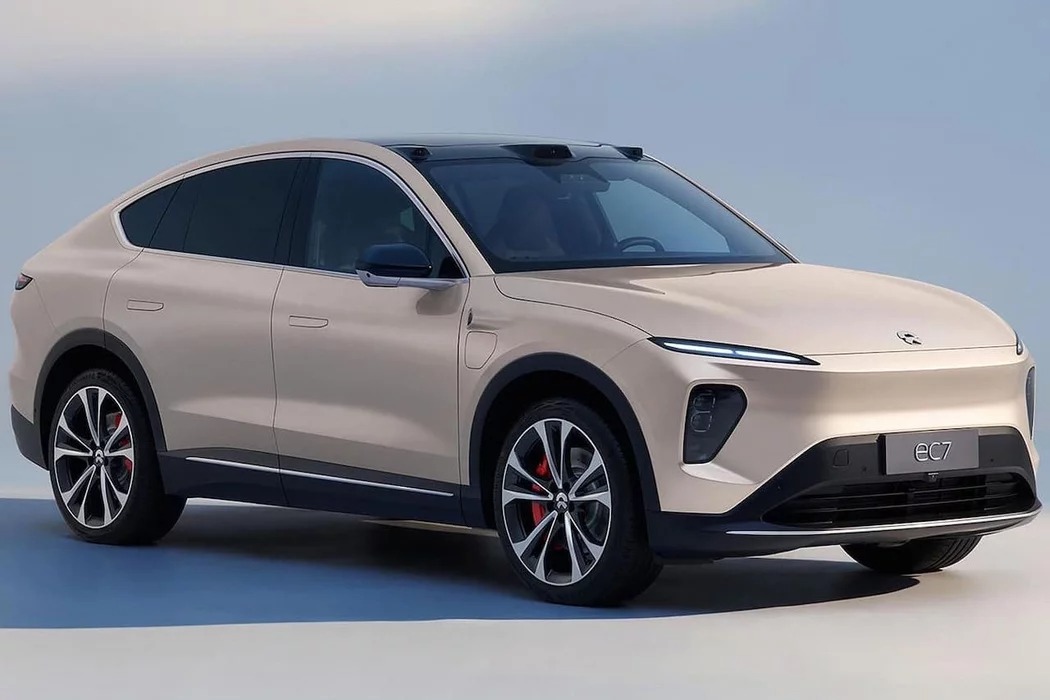 Nio EC7 je atraktívnym SUV-kupé so špičkovou aerodynamikou. Súčiniteľ odporu vzduchu je len Cd 0,23. To aj s integrovaným lidarom.