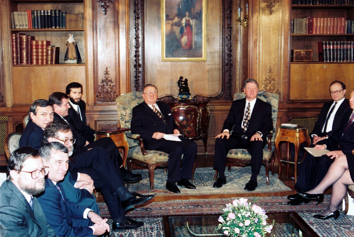 ČESKO SR CLINTON SUMMIT V4