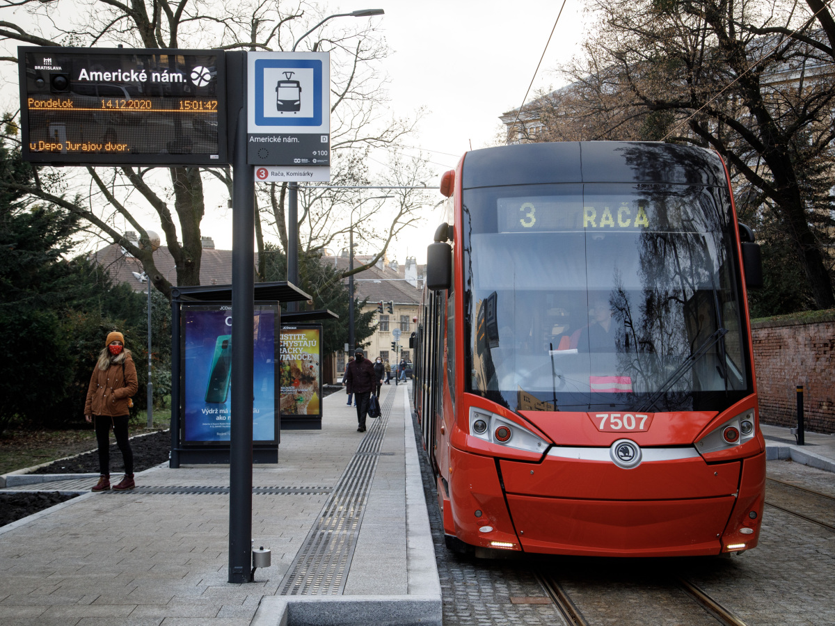 BRATISLAVA: Spustenie trate na Americkom n?mest?