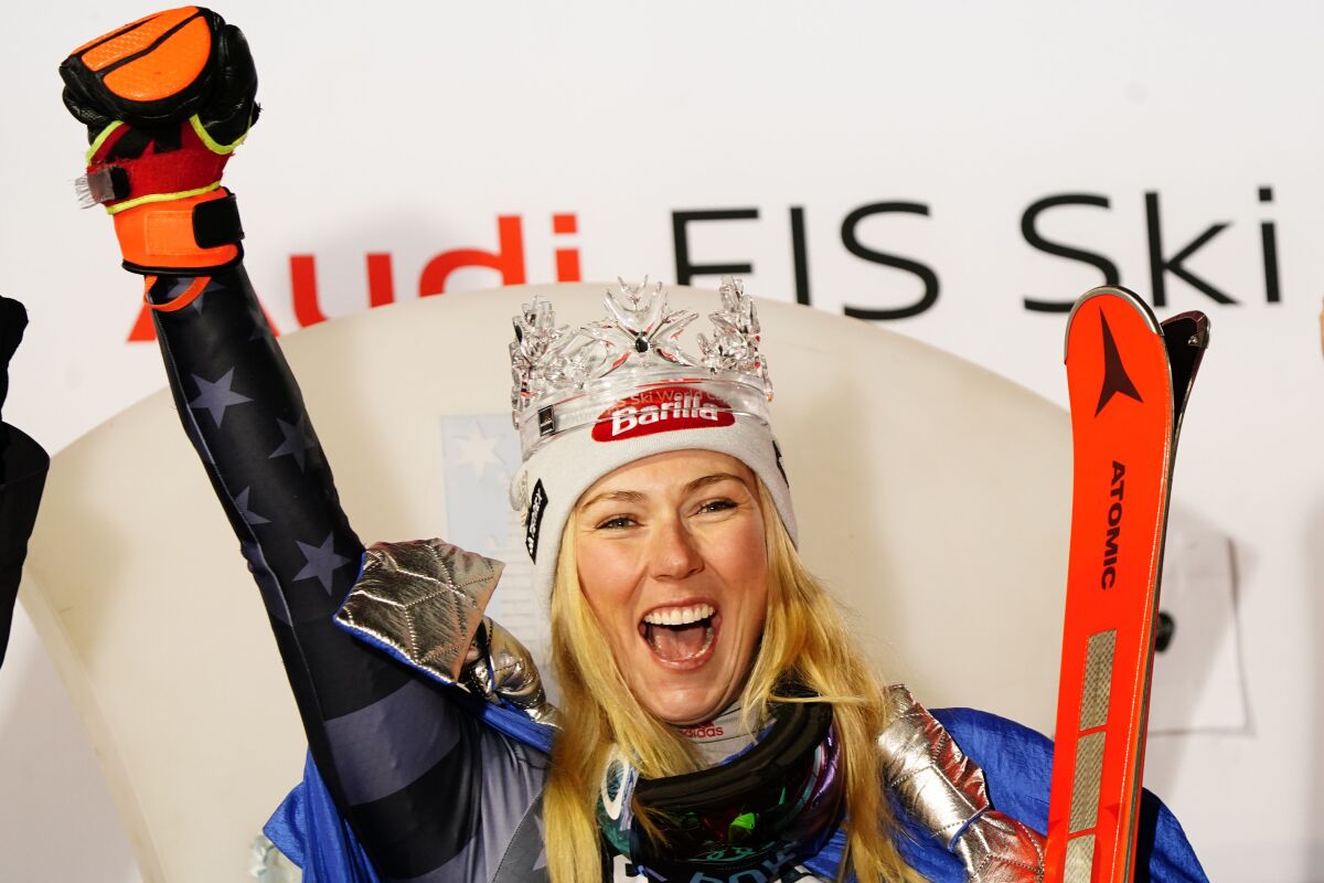 1. Mikaela Shiffrinová