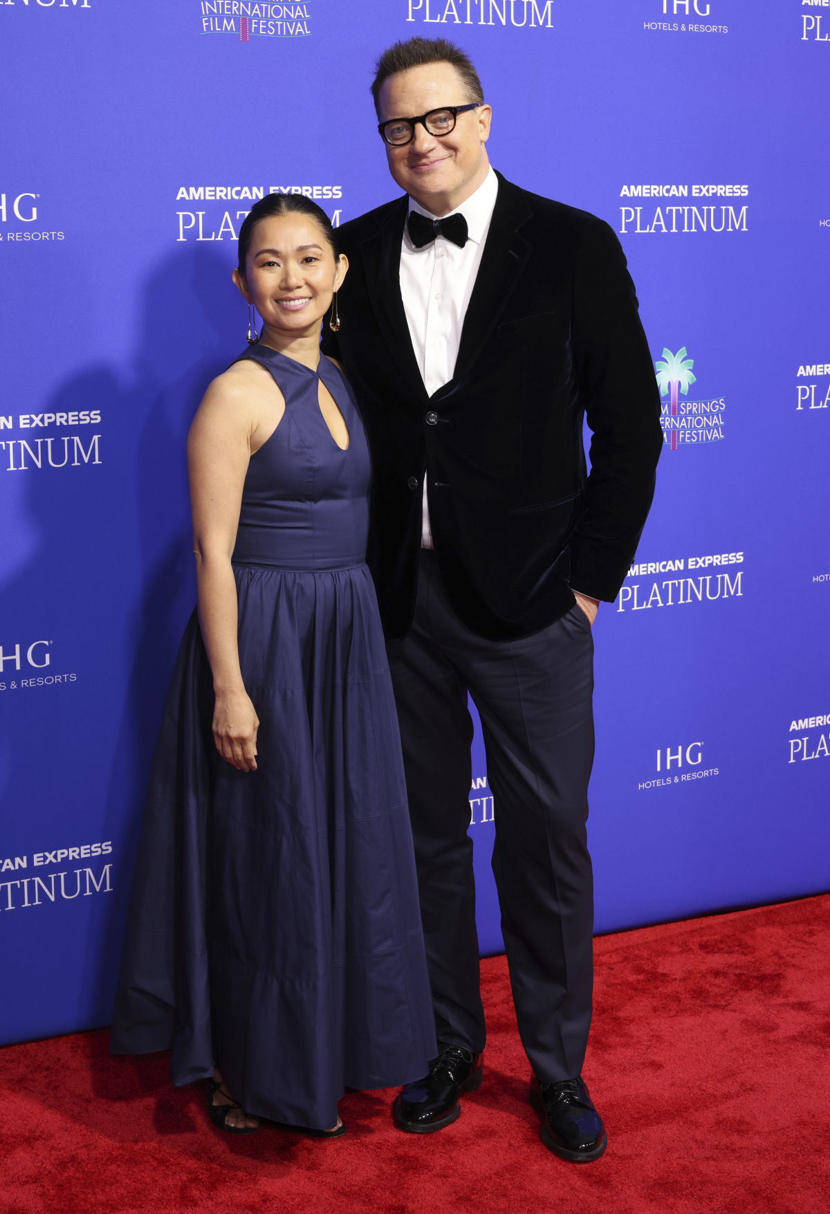 Hong Chau a herec Brendan Fraser
