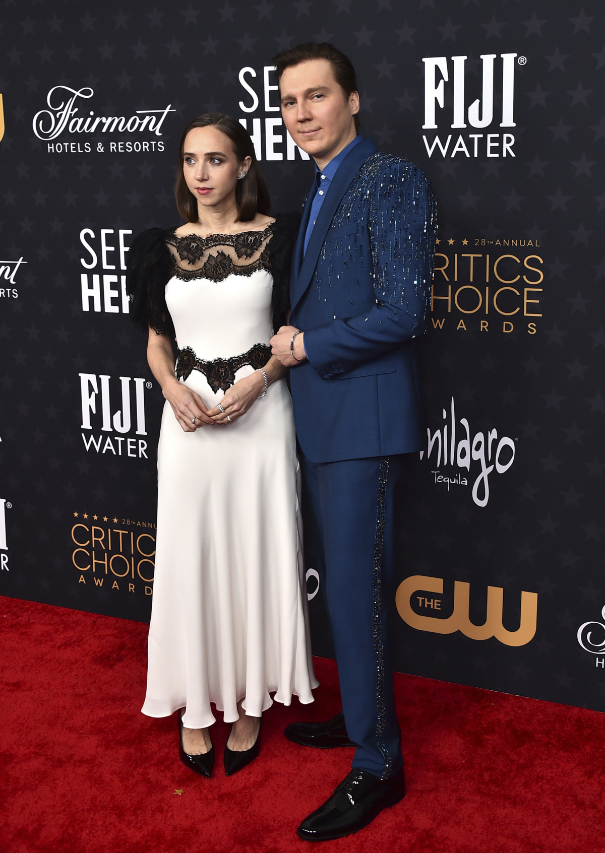 Zoe Kazan s manželom Paulom Danom