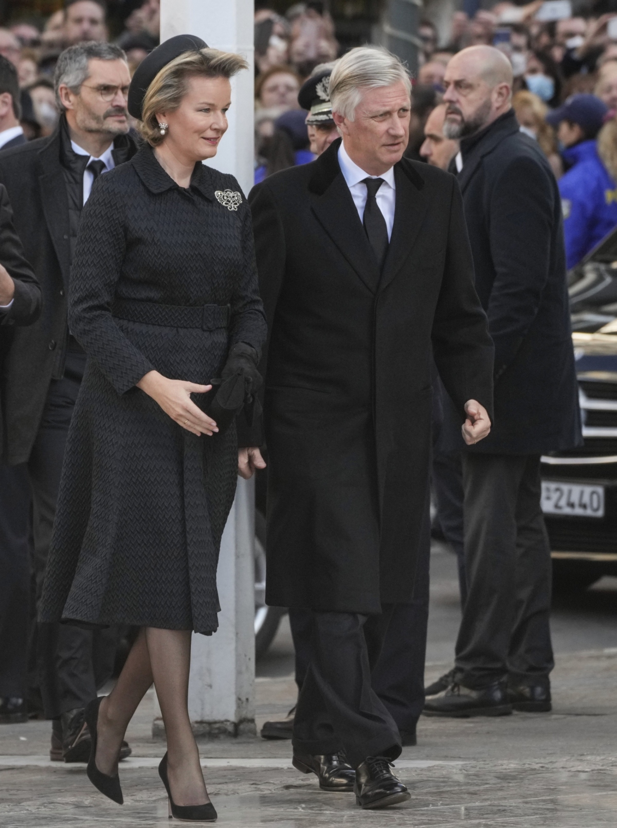 Belgický kráľ Philippe a kráľovná Mathilde