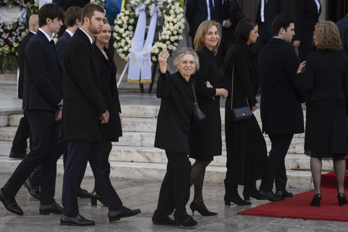Bývalá grécka princezná Irene
