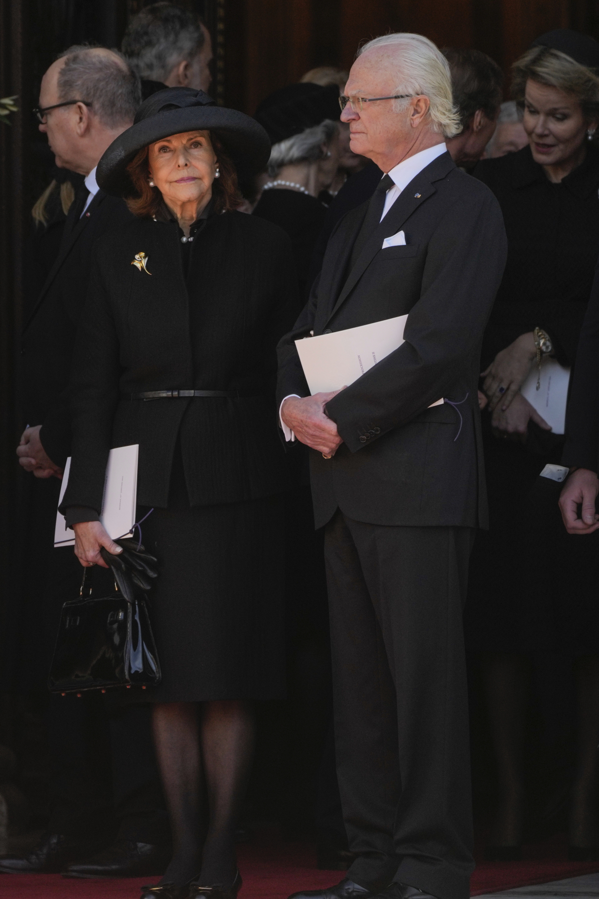 Švédsky kráľ Carl Gustaf a jeho manželka, kráľovná Silvia