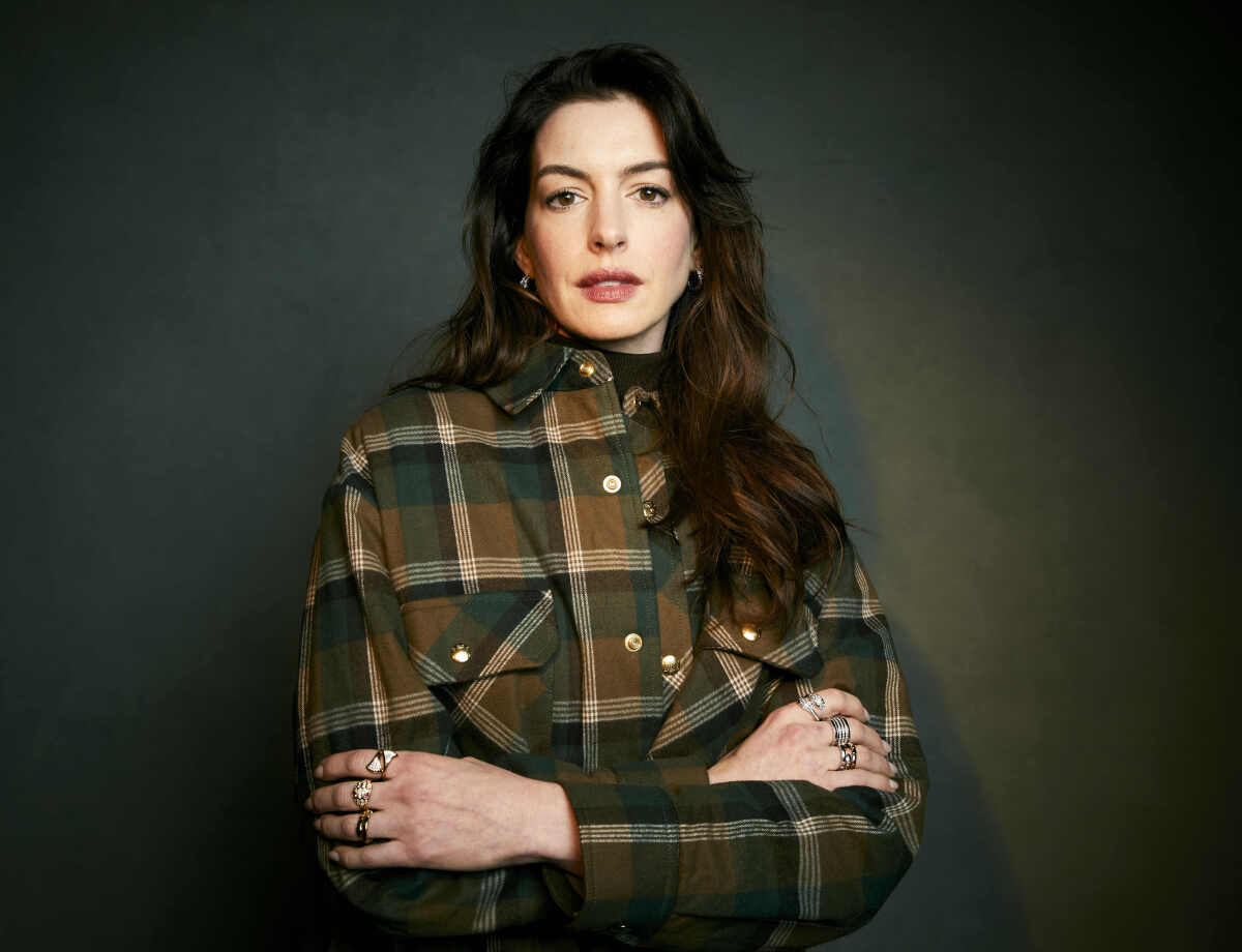 Herečka Anne Hathaway.