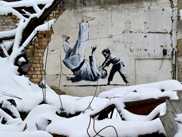 Banksy, Ukrajina