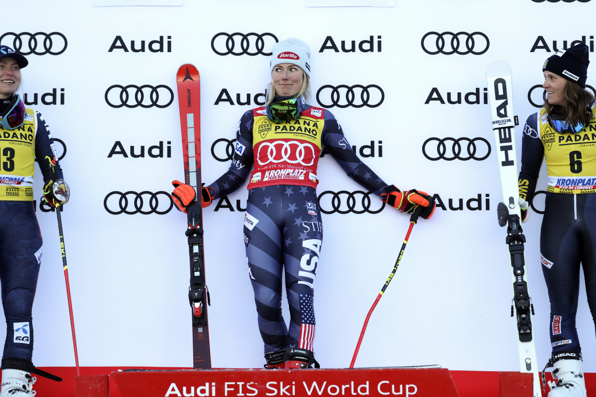 Taliansko Alpské Lyžovanie SP Obrovský Slalom