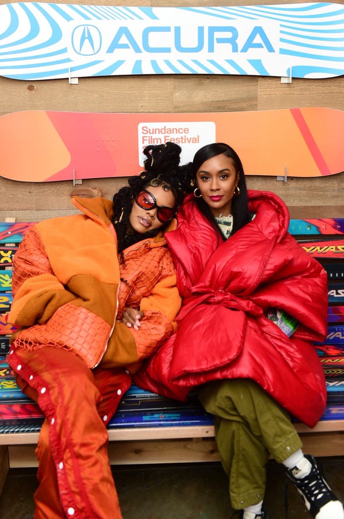 Teyana Taylor (vľavo) a A.V. Rockwell 