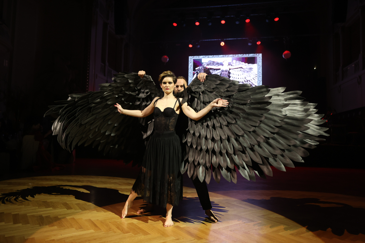 Farárka Martina Viktorie Kopecká a tanečník Marek Dědík