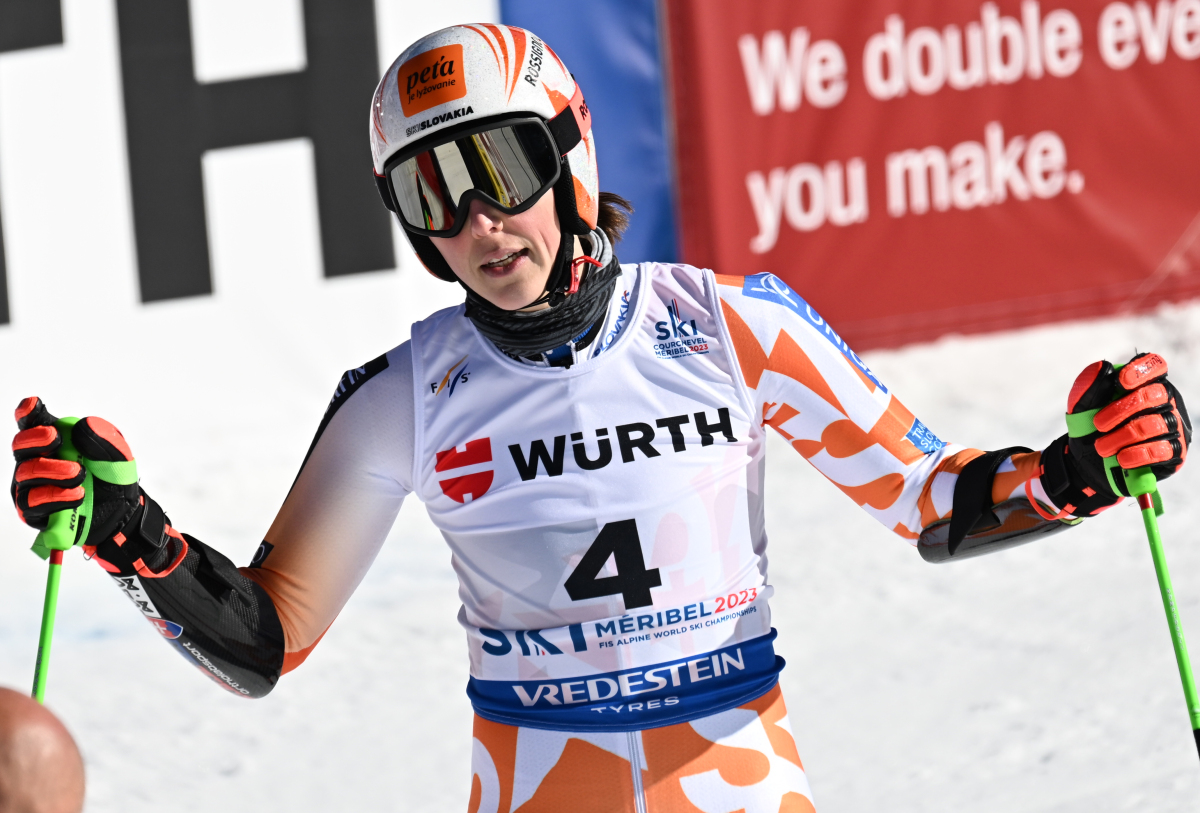 Francúzsko Lyžovanie MS obrovský slalom ženy 2. kolo