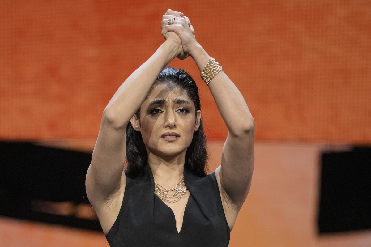 Členka poroty - iránska herečka Golshifteh Farahani.