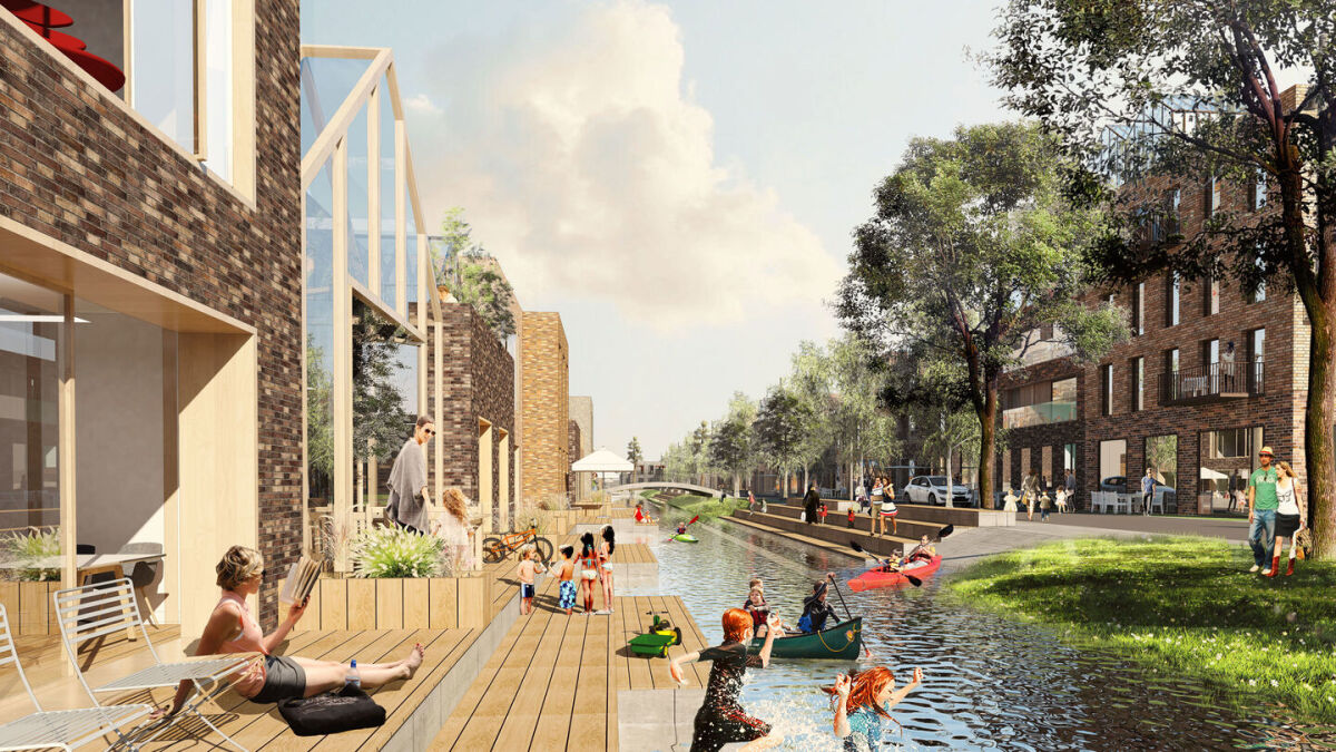 Mestská štvrť Oberwilderer Hamburg