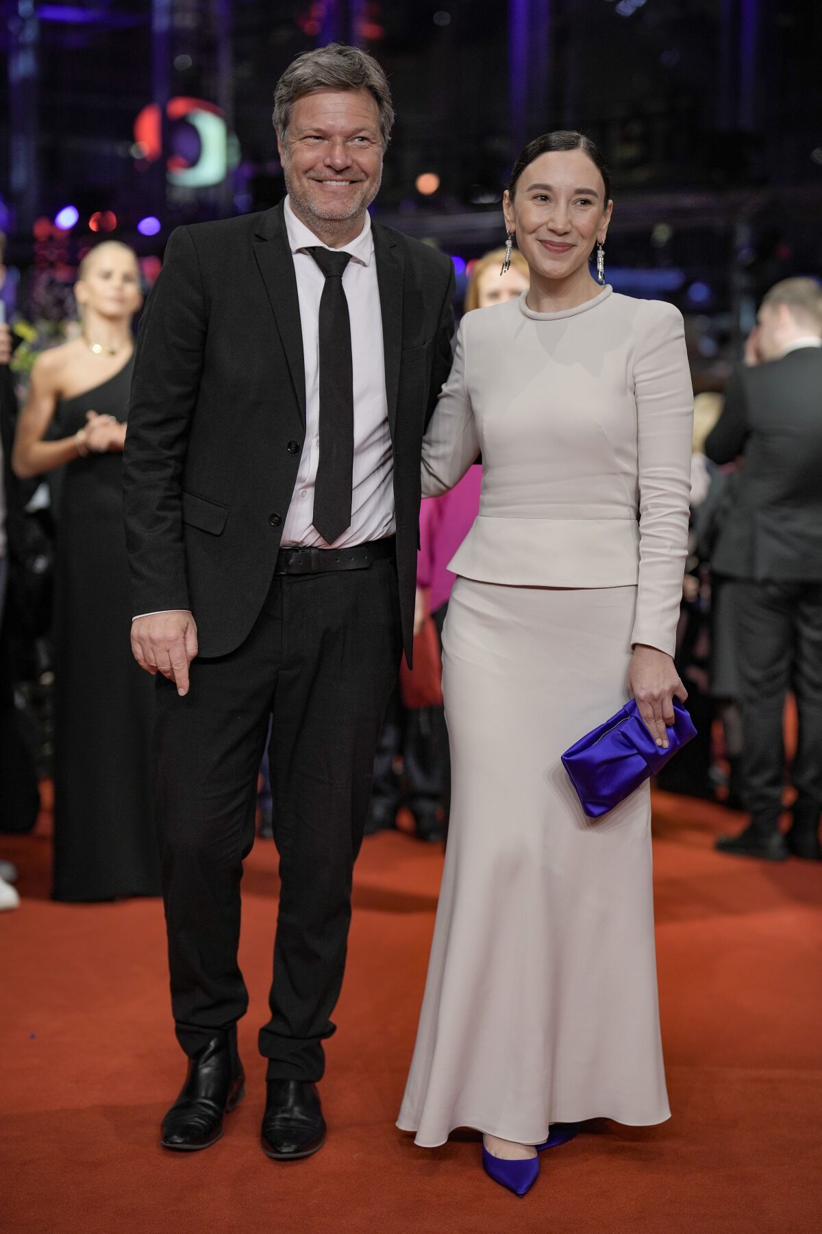 Robert Habeck a jeho partnerka - herečka Sibel Kekilli