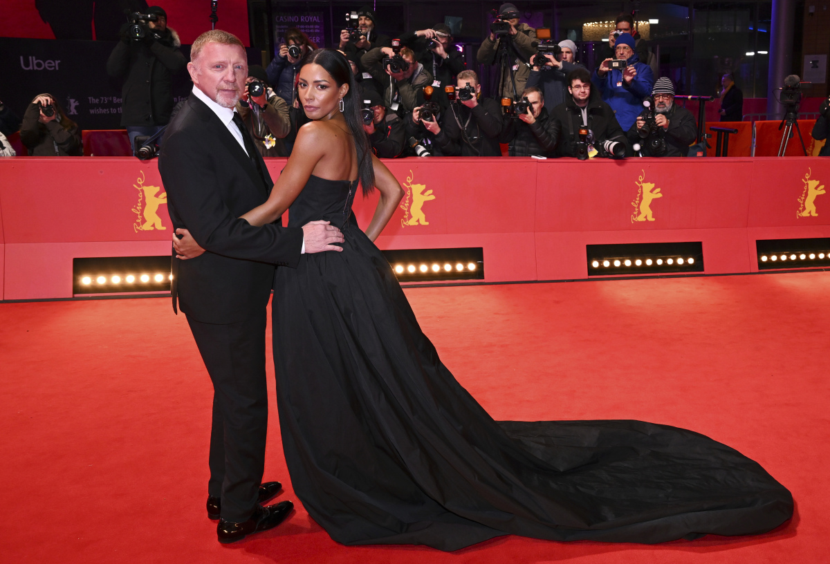 Boris Becker a jeho partnerka Lilian de Carvalho
