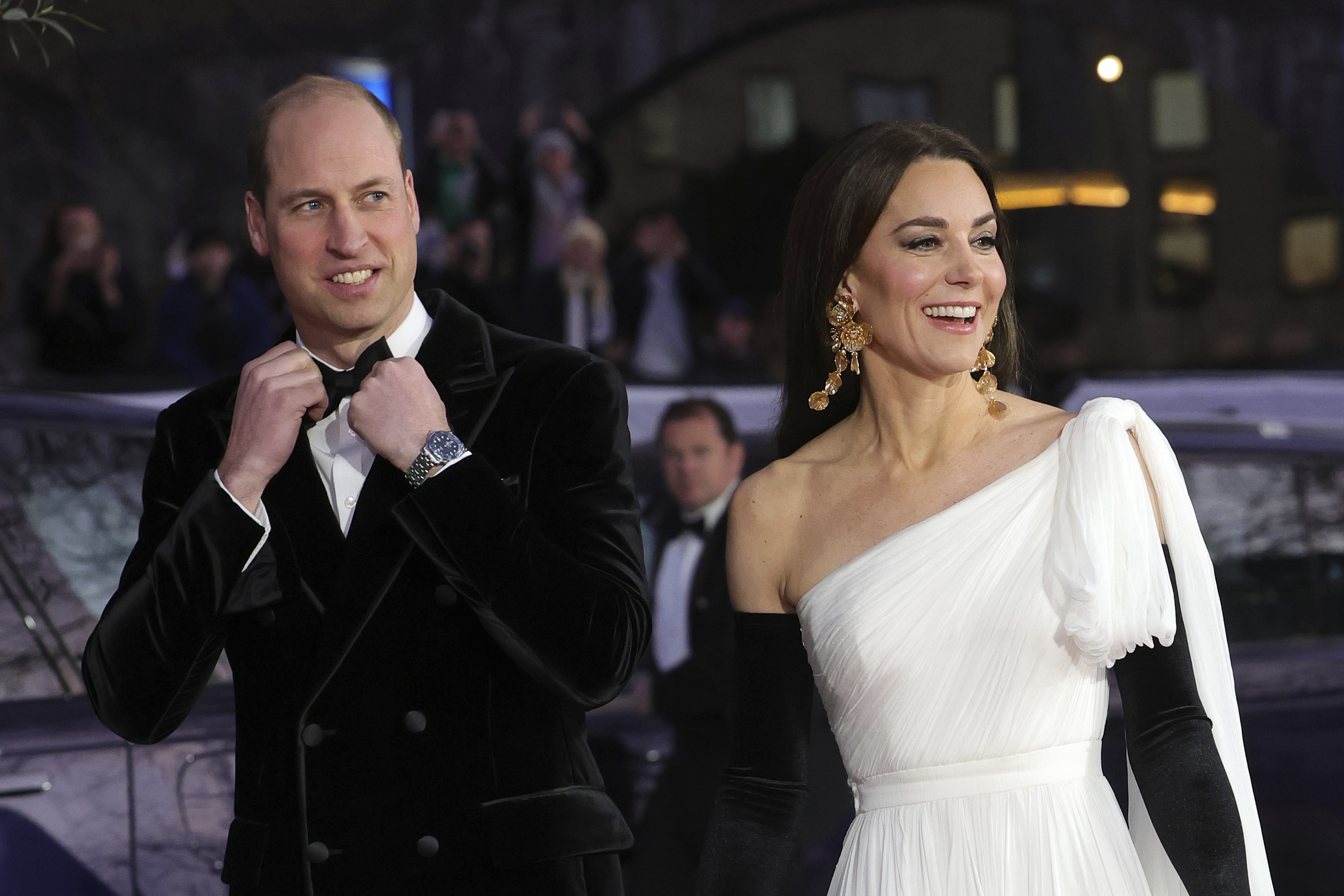 Princ William a jeho manželka Kate na minuloročných cenách BAFTA. Tento rok ich budú musieť vynechať.