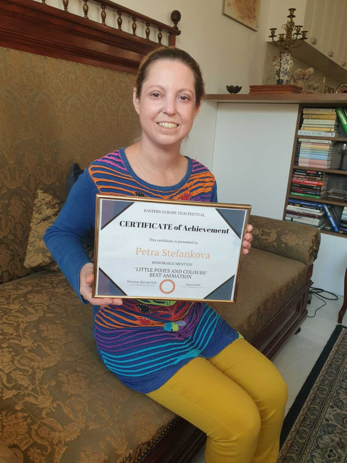 petra stefankova honourable mention 2022