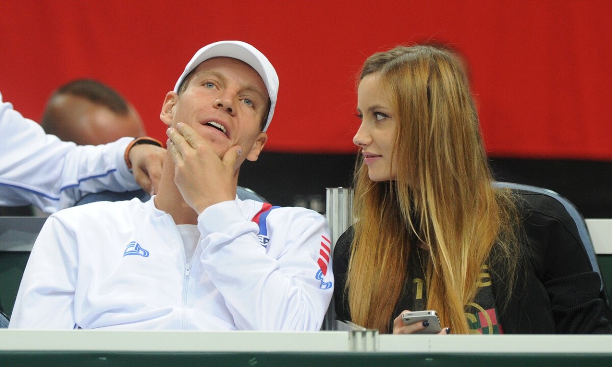 13. Tomáš Berdych a Ester Satorová