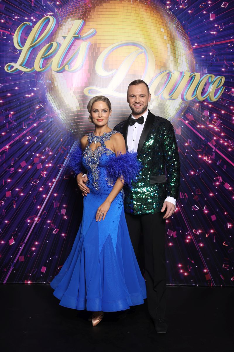 Marián Gáborík a Ivana Gáborík  počas 1. kola Let's Dance.