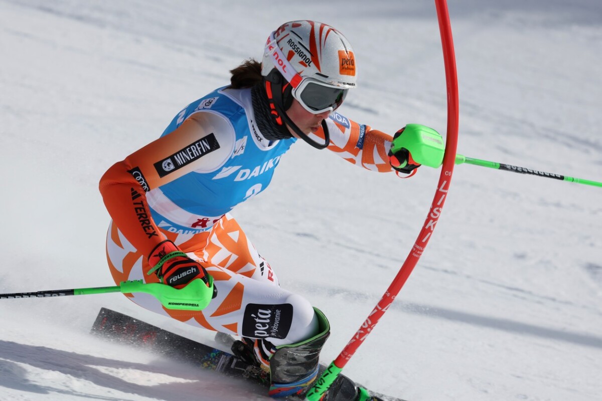 Petra Vlhová v Aare