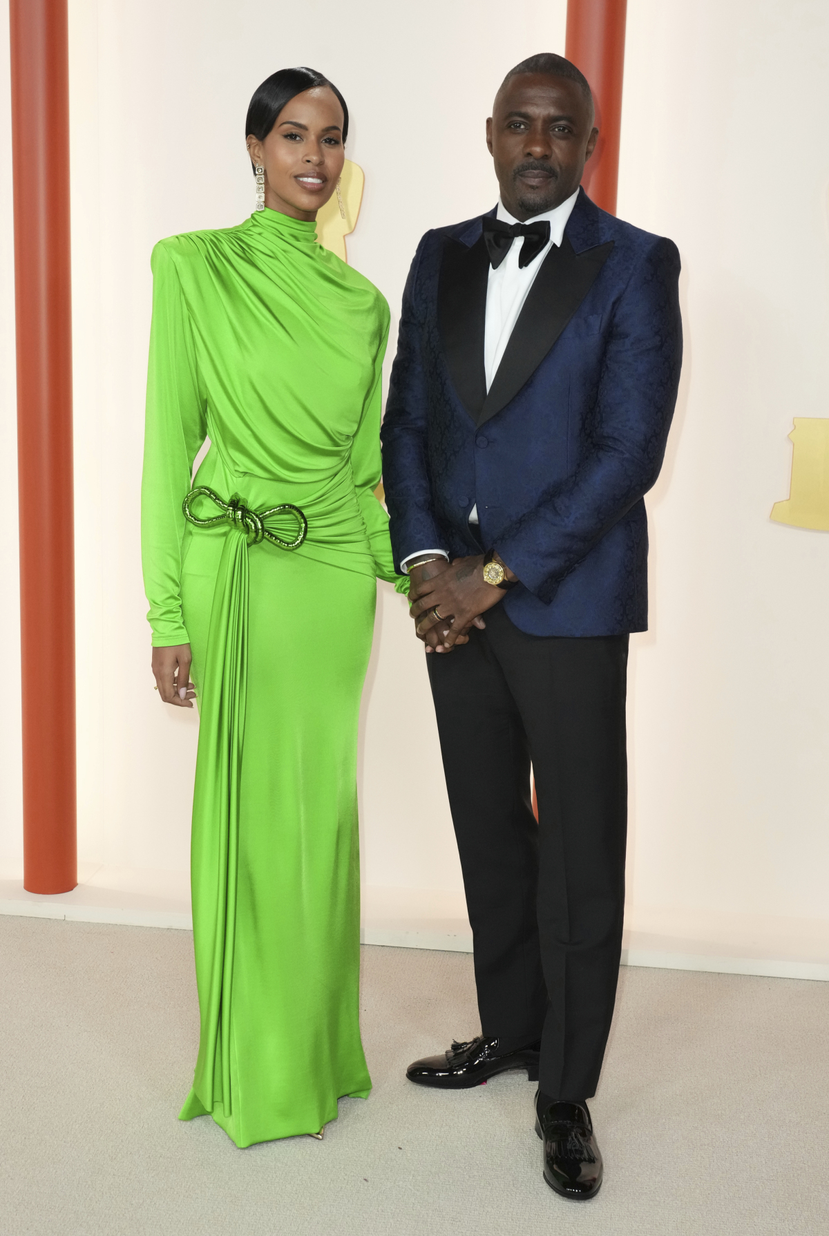 Herec Idris Elba a jeho manželka Sabrina Dhowre Elba.