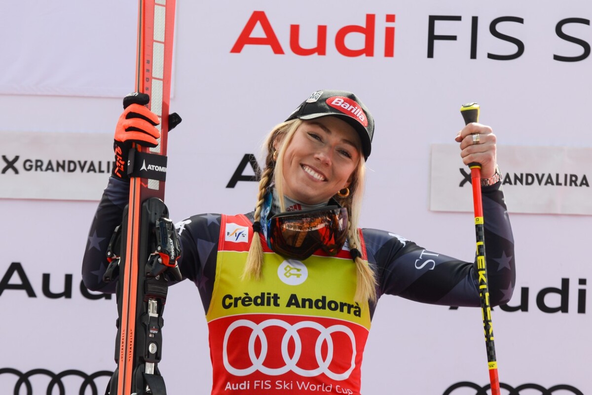 1. Mikaela Shiffrinová