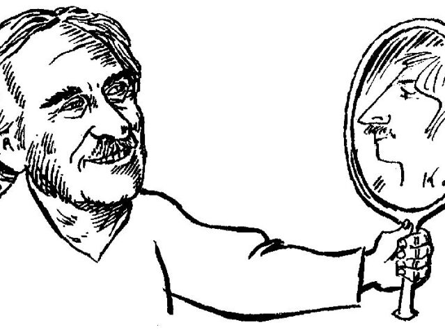 Kubal v zrkadle
