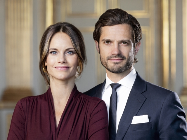 Princ Carl Philip a princezná Sofia