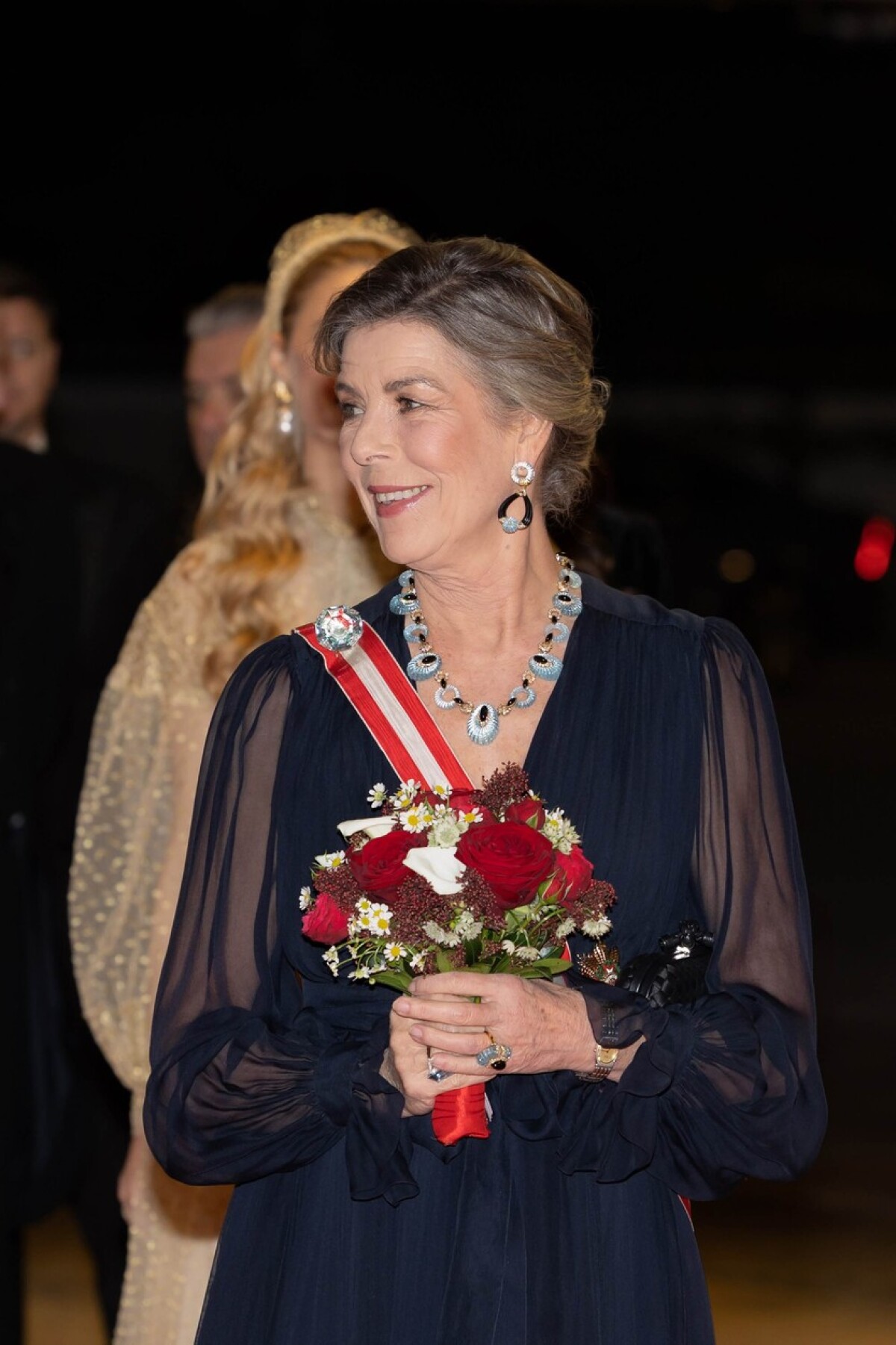 Princezná Caroline a jej účes 