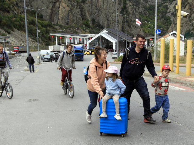 Georgia Russia Fleeing Mobilization