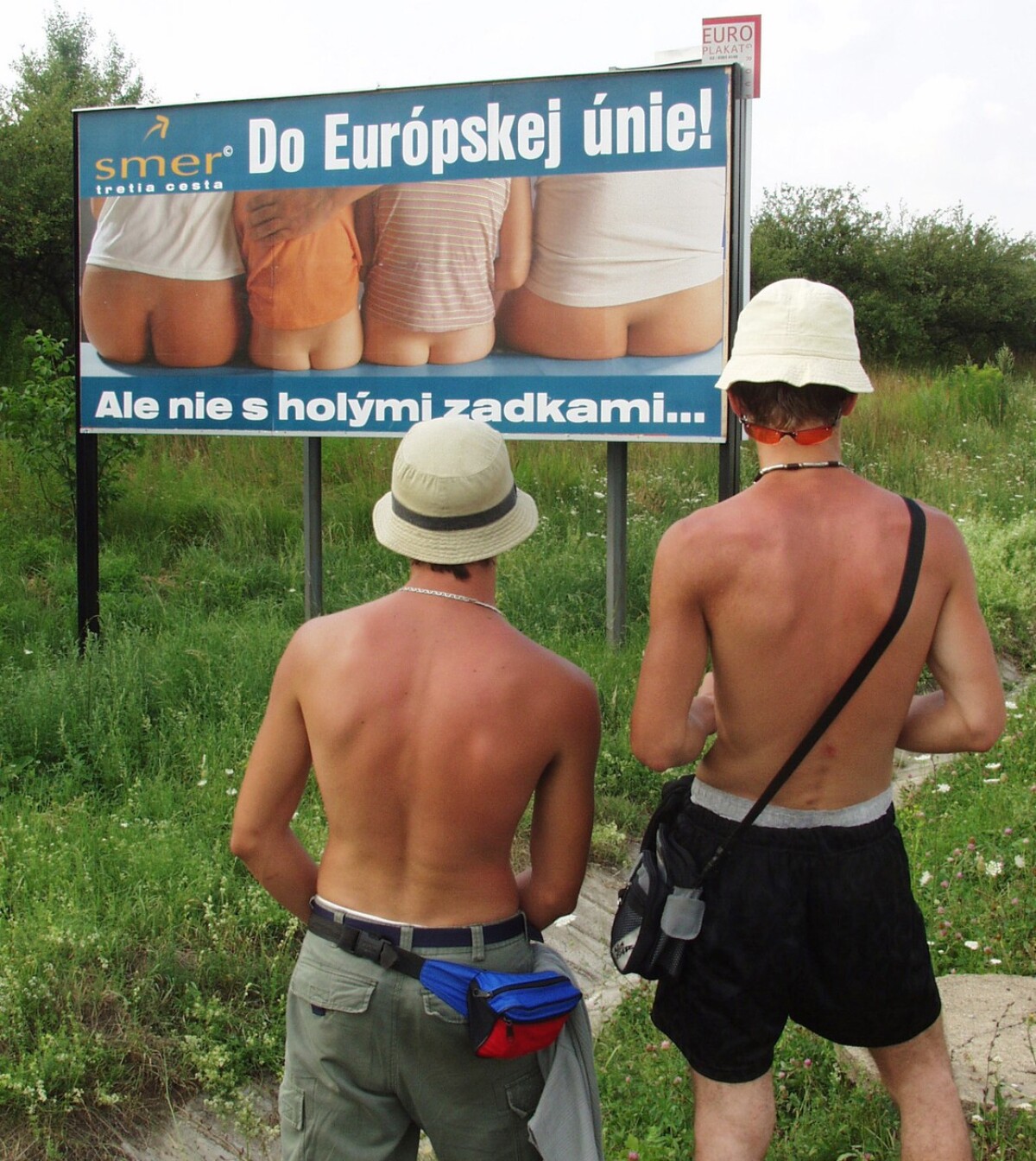 Smer, bilbord, 2002, predvolebná kampaň