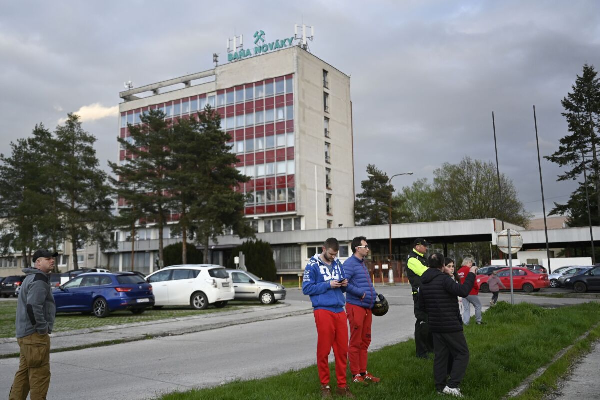 SR polícia Nováky baňa výbuch TNX
