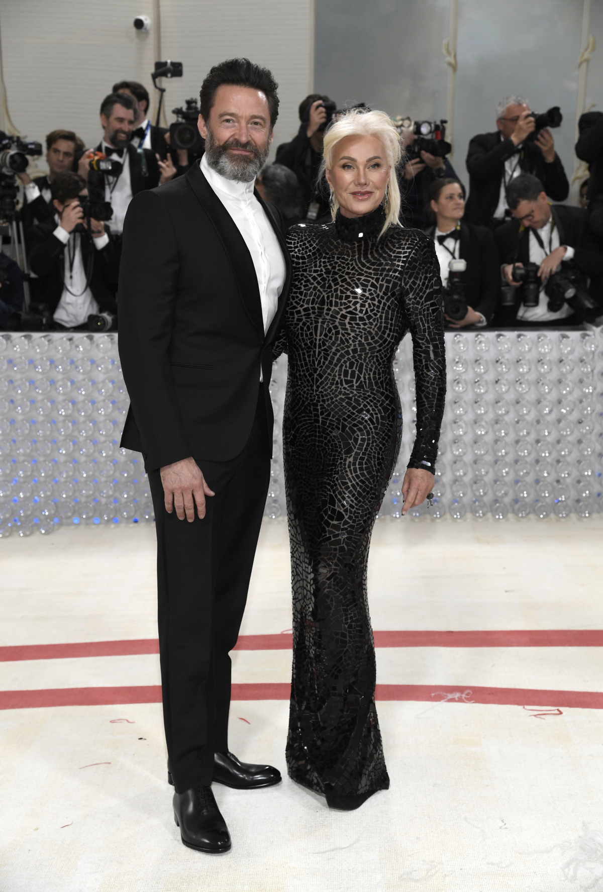 Herec Hugh Jackman a jeho manželka Deborra-Lee Furness.