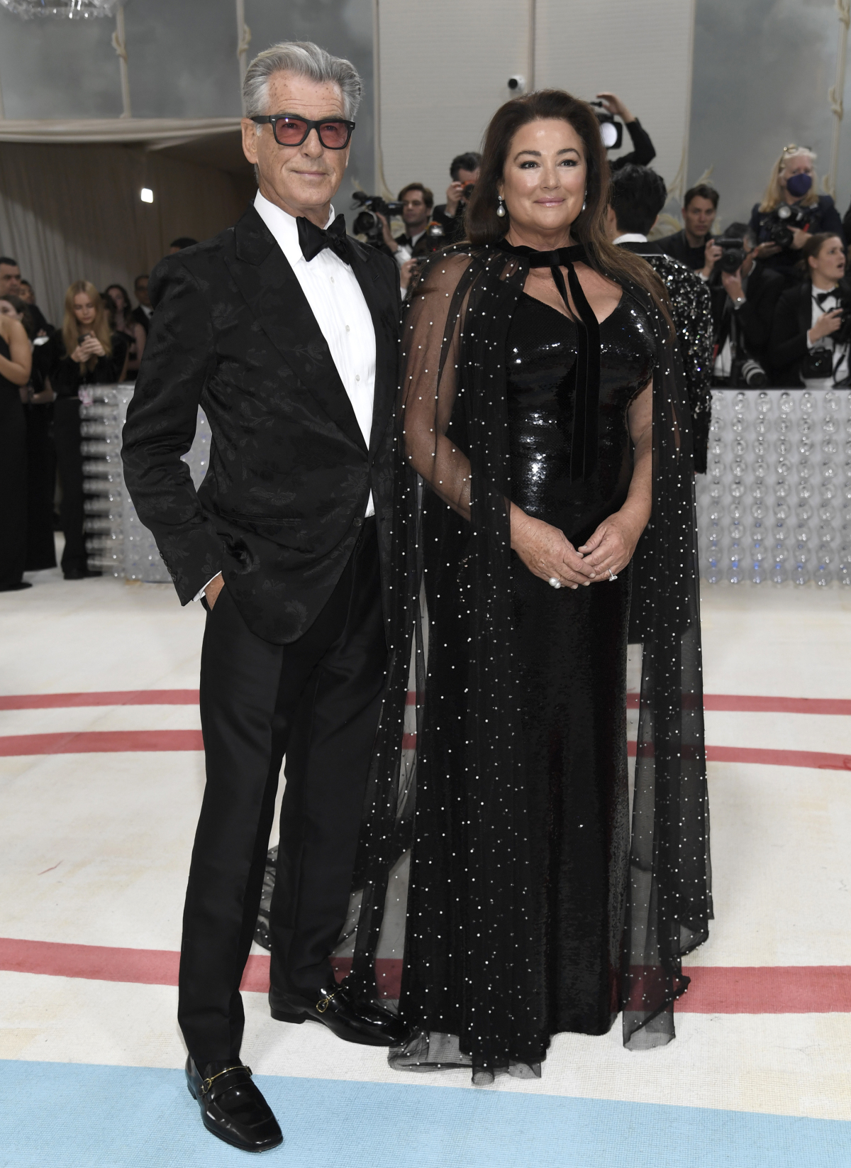Herec Pierce Brosnan a jeho manželka Keely Shaye Smith.