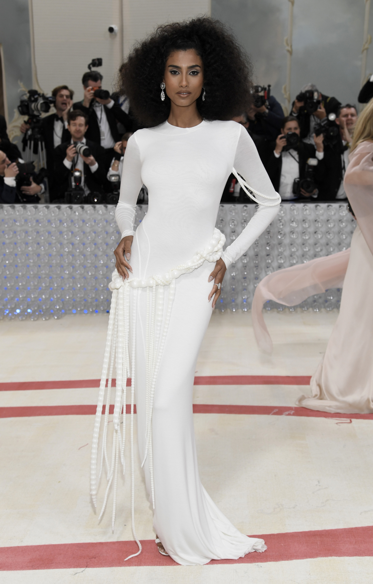 Topmodelka Imaan Hammam.