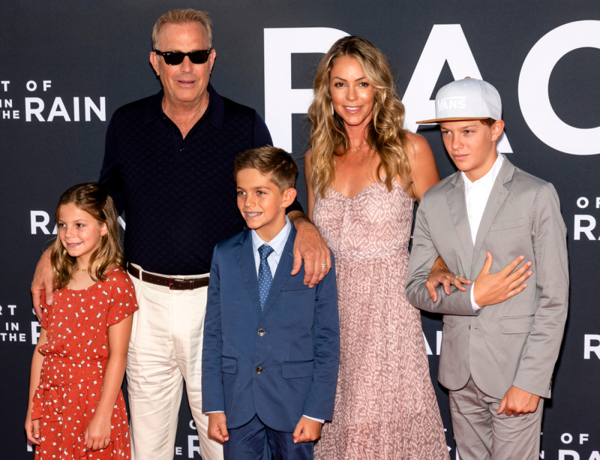 Kevin Costner a Christine Baumgartner