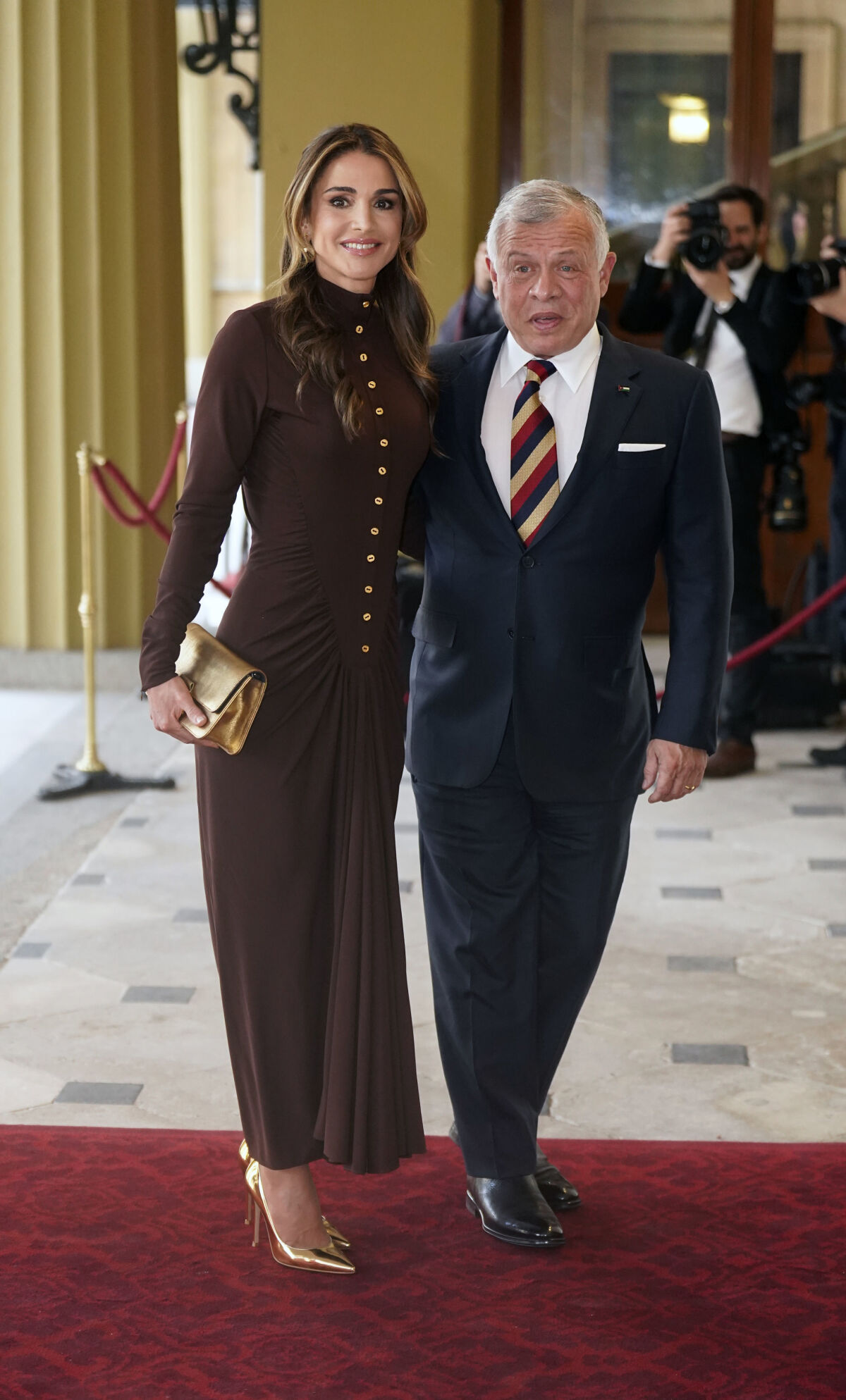 Jordánska kráľovná Rania a kráľ Abdulláh II 
