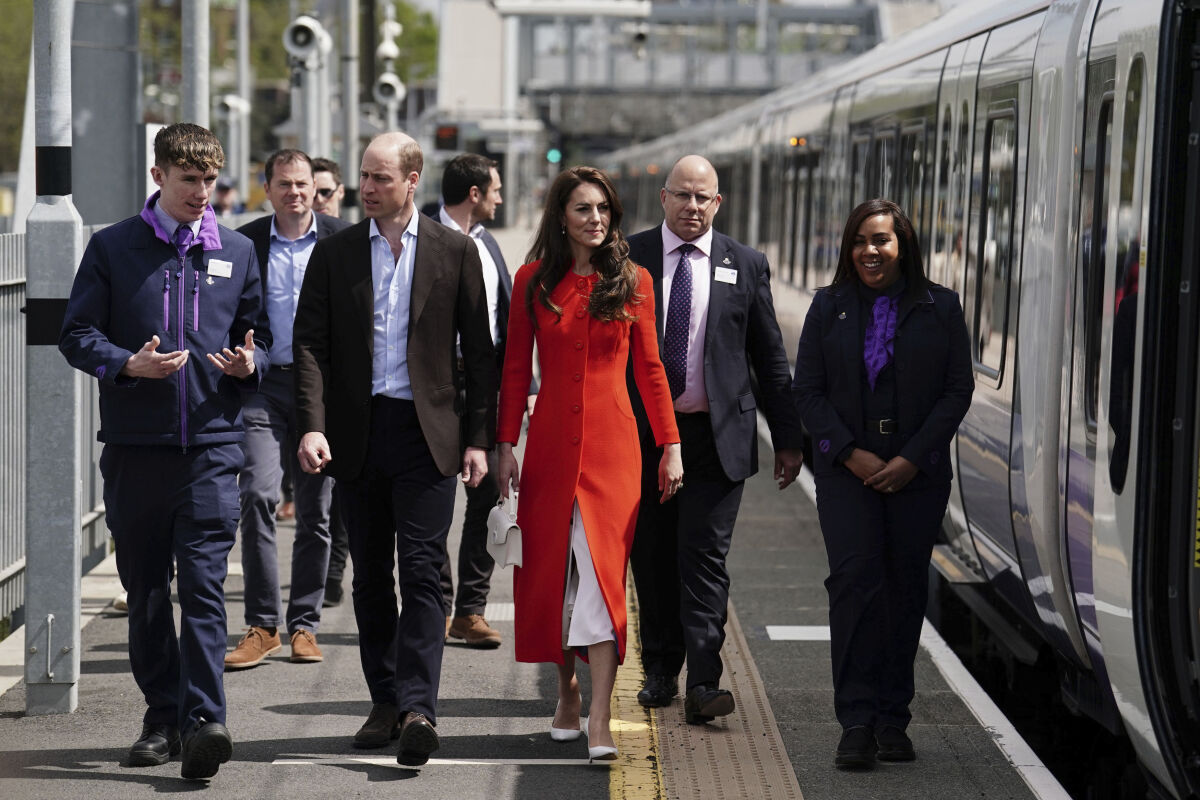 Princ William a princezná Kate z Walesu