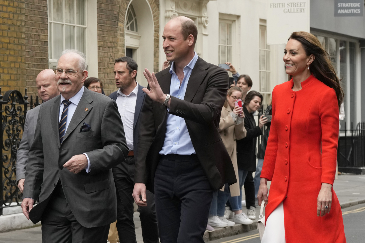 Princ William a princezná Kate z Walesu