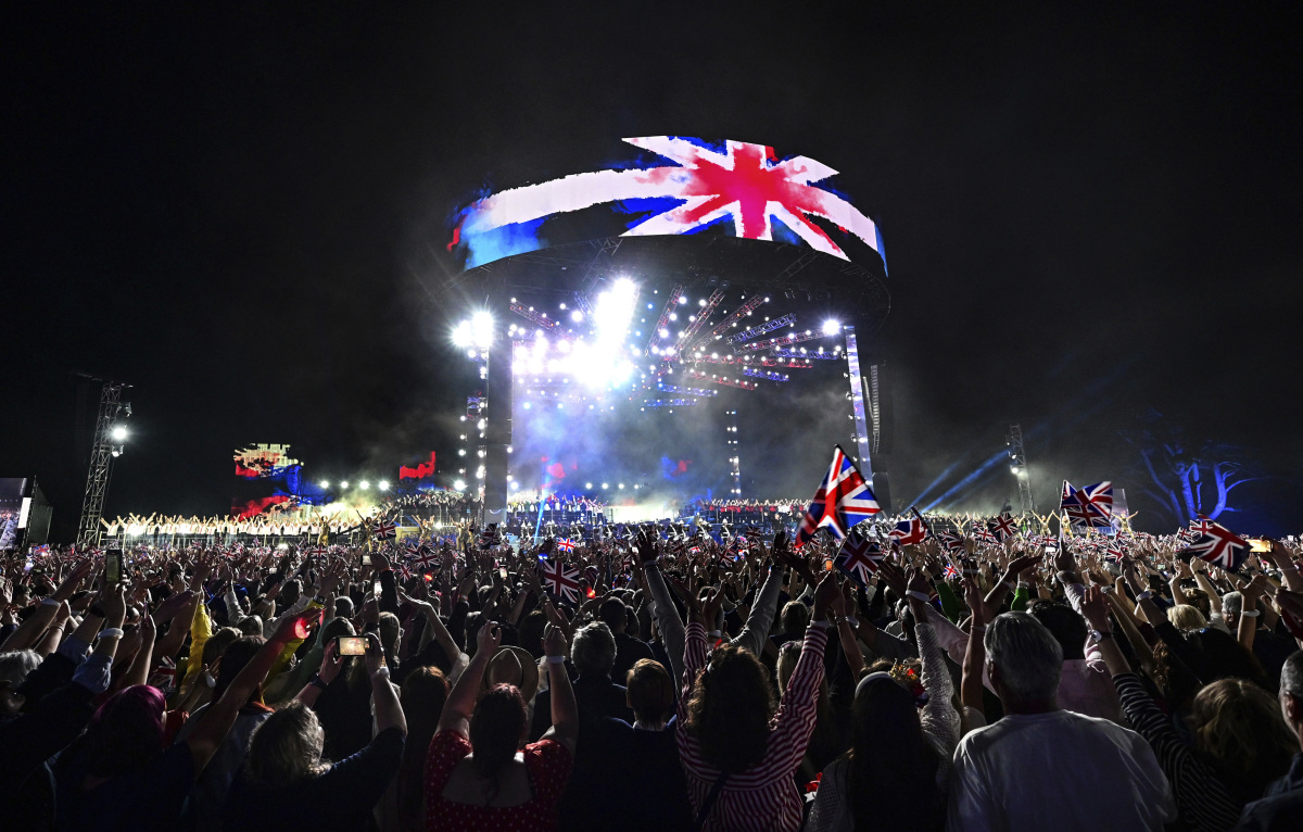 Korunovačný koncert na hrade Windsor.